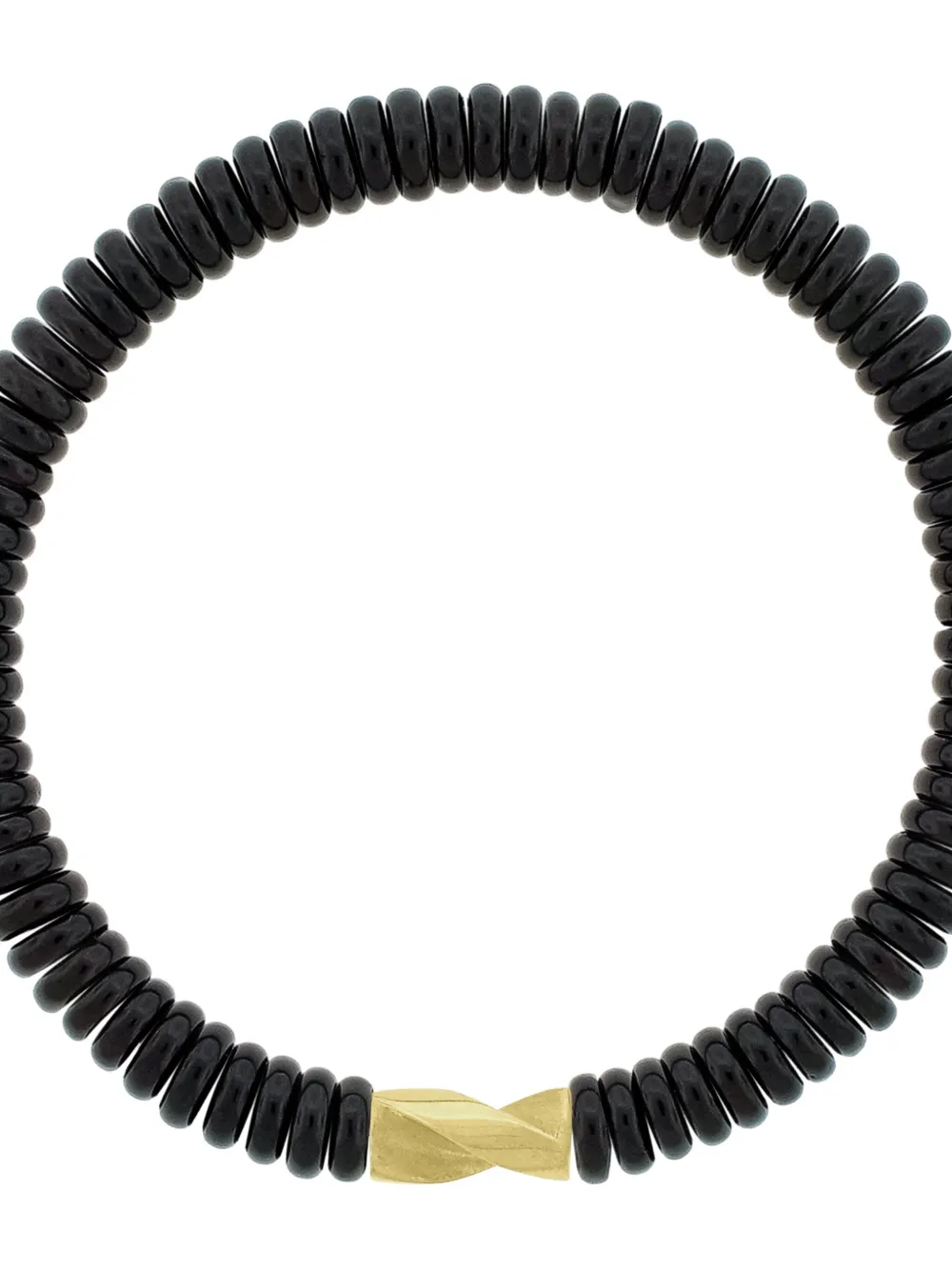 LUIS MORAIS 14K yellow gold onyx bracelet | Women | Image 2