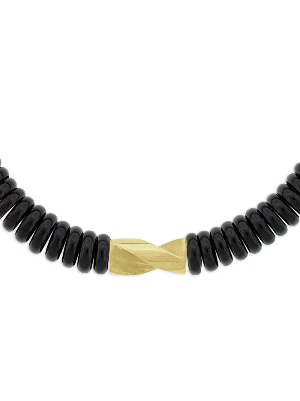 LUIS MORAIS pulsera en oro amarillo de 14kt con ònix | Joyas de lujo | Image 2