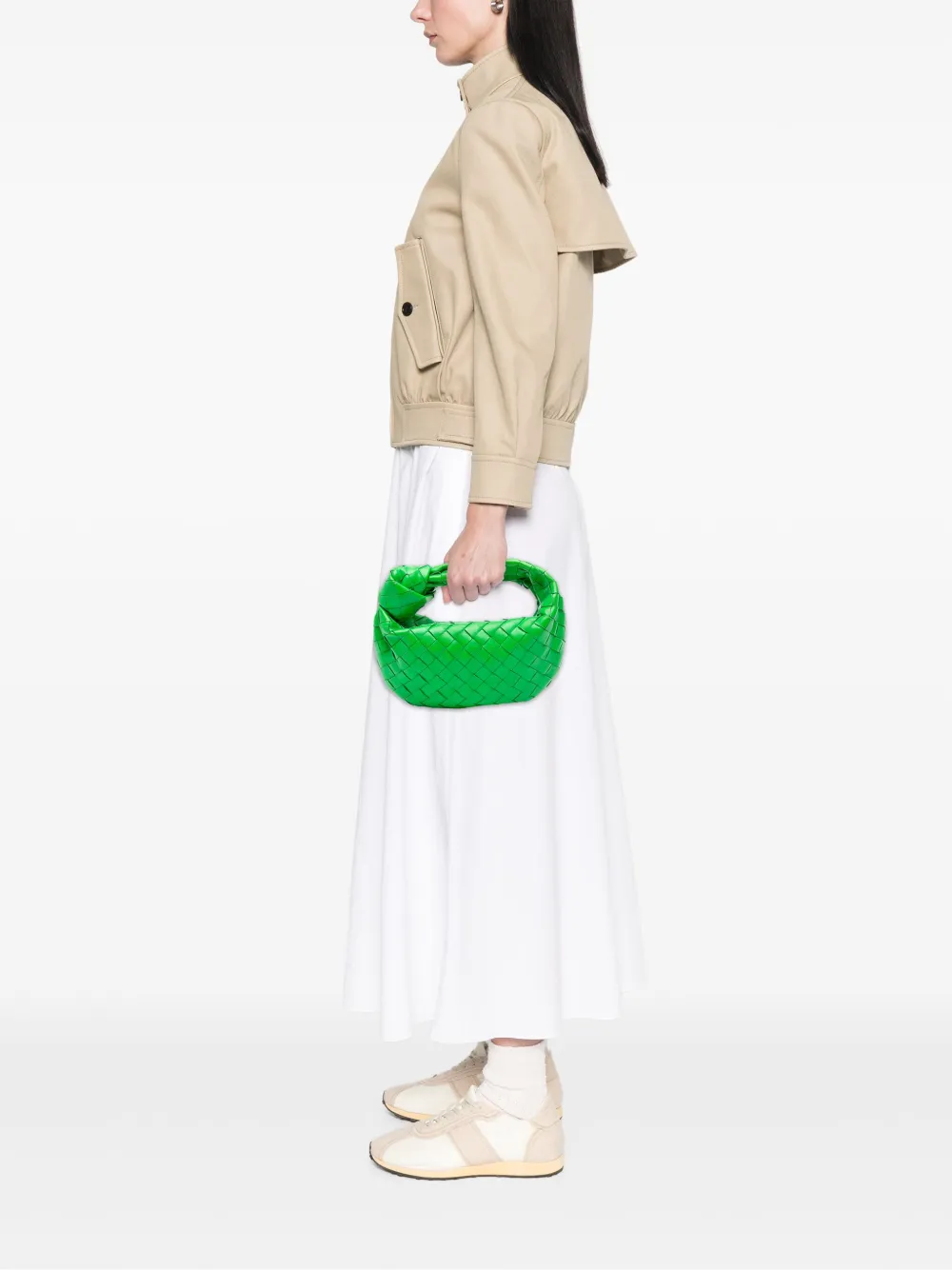 Bottega Veneta Pre-Owned 2012-2025 Mini Nappa Intrecciato Jodie hobo bag | Pre-Owned | Image 2