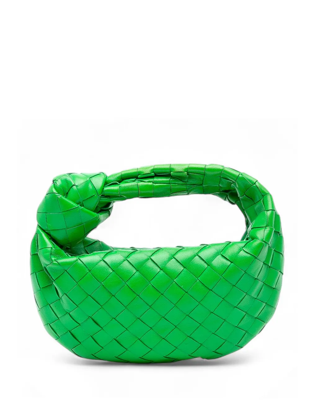 Bottega Veneta Pre-Owned 2012-2025 Mini Nappa Intrecciato Jodie hobo bag | Green | Image 1