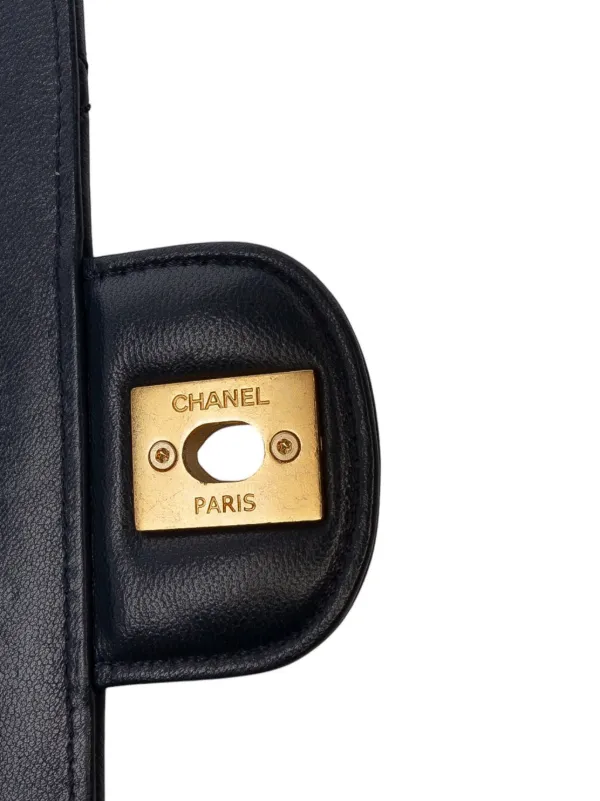 CHANEL Pre-Owned 2021-2025 ミニ スクエア マトラッセ ラムスキン
