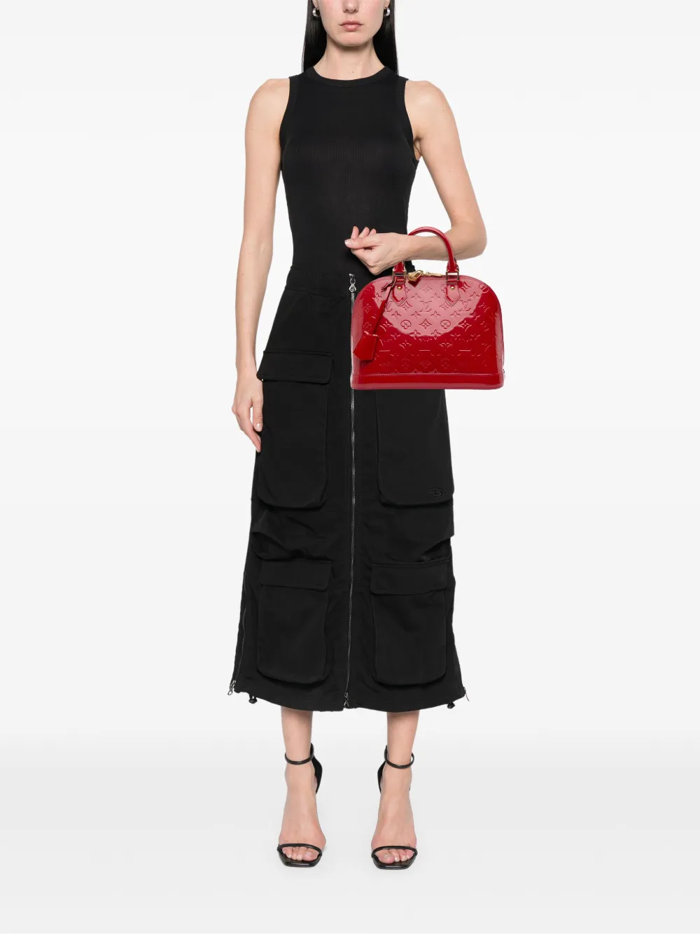 Louis Vuitton Pre-Owned 2014 Monogram Vernis Alma PM handbag | Pre-Owned | Image 2