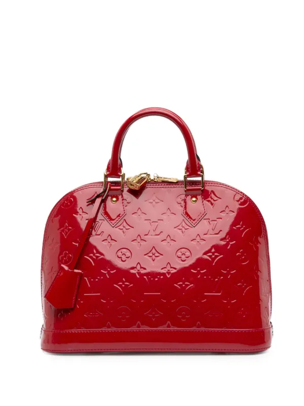 Louis Vuitton Pre-Owned 2014 モノグラム ヴェルニ アルマ PM