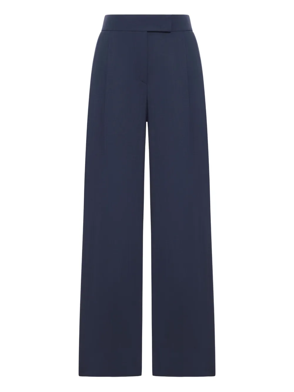 Giorgio Armani high-waisted wool trousers | Blue | Image 1