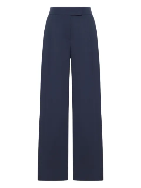 Giorgio Armani pantalones de lana con tiro alto