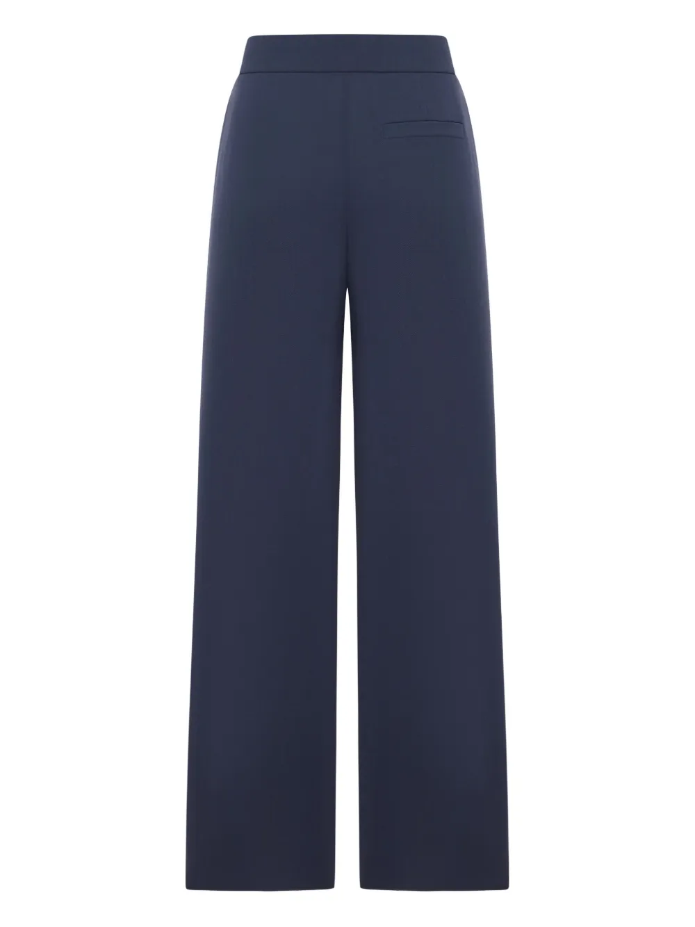 Giorgio Armani High waist wollen broek - Blauw