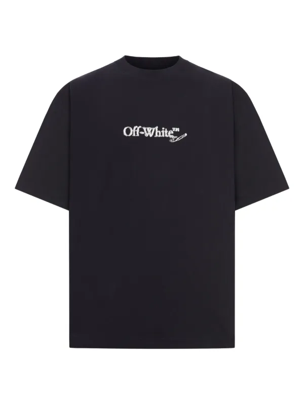 Off-White Scribble arrows-logo T-shirt | Black | FARFETCH