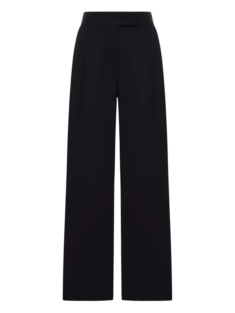 Giorgio Armani high-waisted pleated wool trousers | Black | Image 1