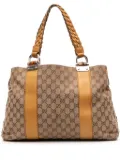Gucci Pre-Owned 2016-2020 GG Canvas Bamboo Libeccio tote bag - Brown