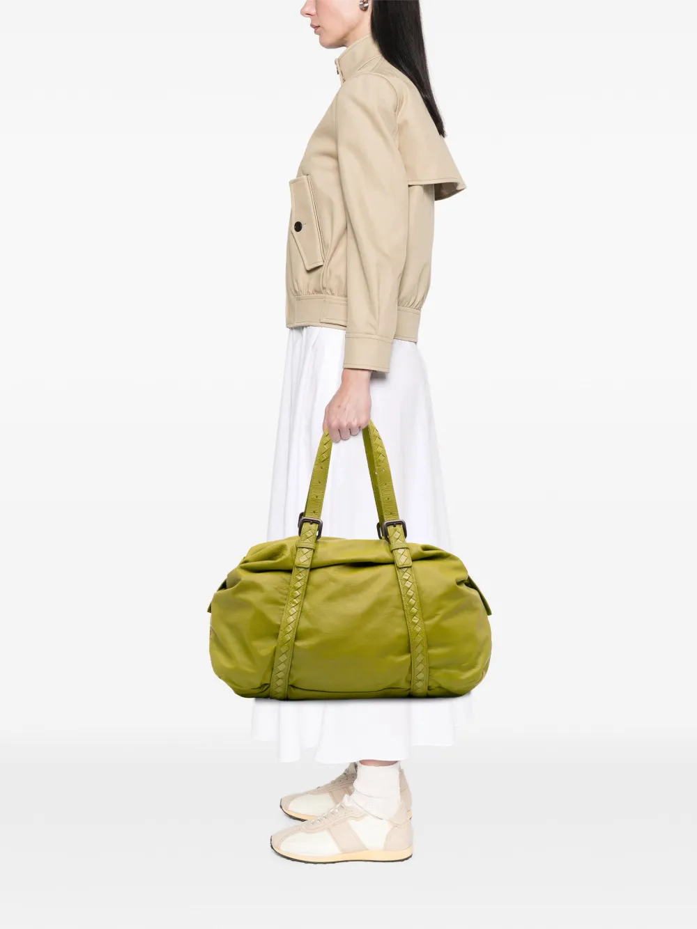 Bottega Veneta Pre-Owned 2010 Intrecciato Trimmed Nappa travel bag | Pre-Owned | Image 2