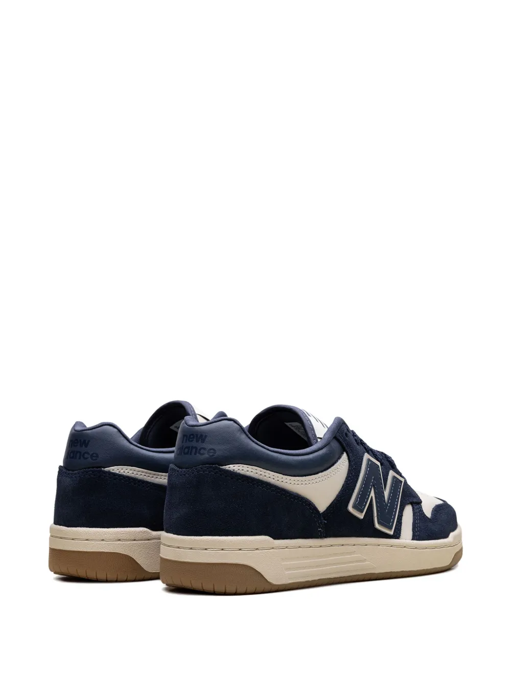 New Balance 480 suede leather trainers Blue