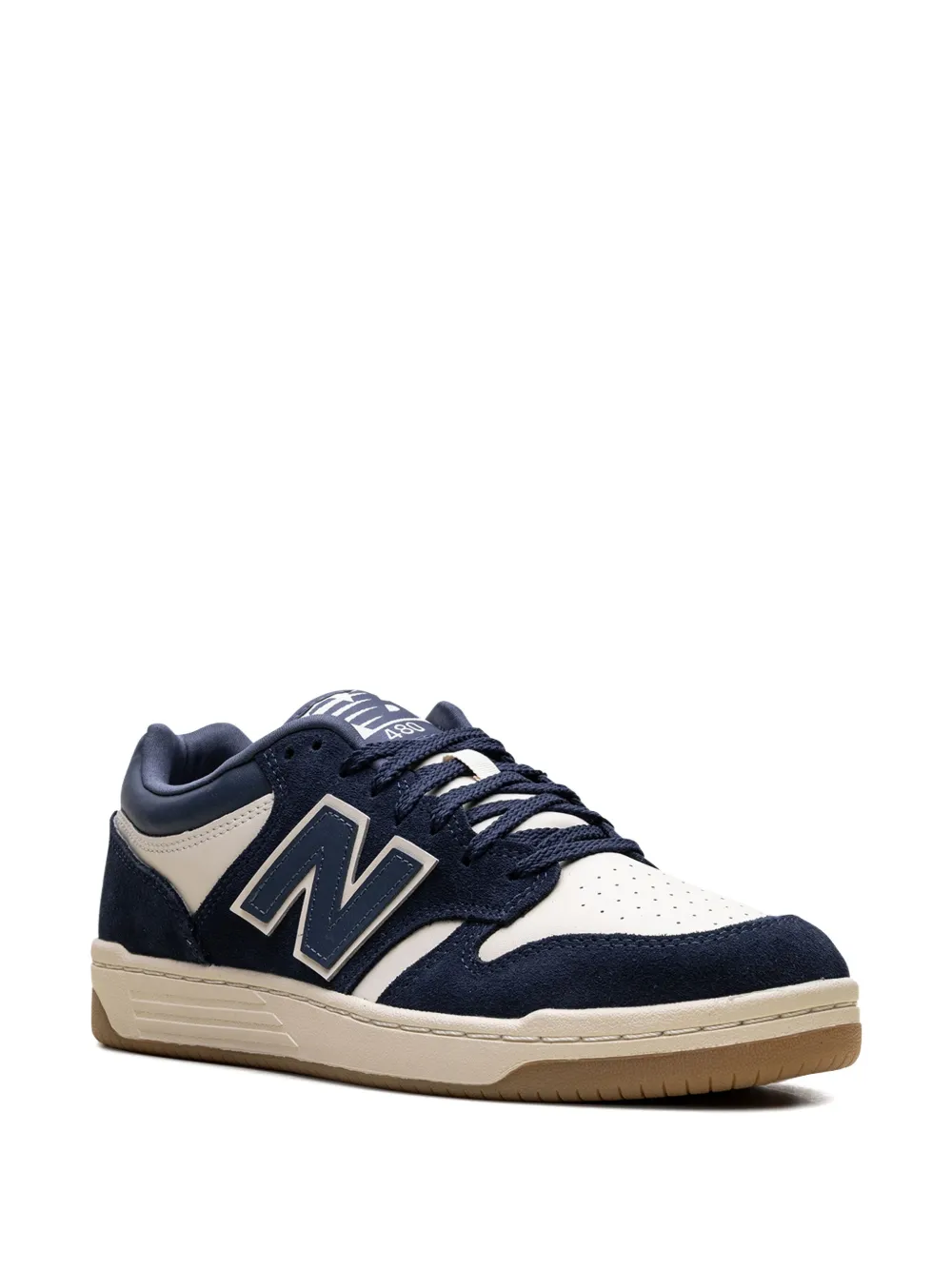 New Balance 480 suede leather trainers Blue
