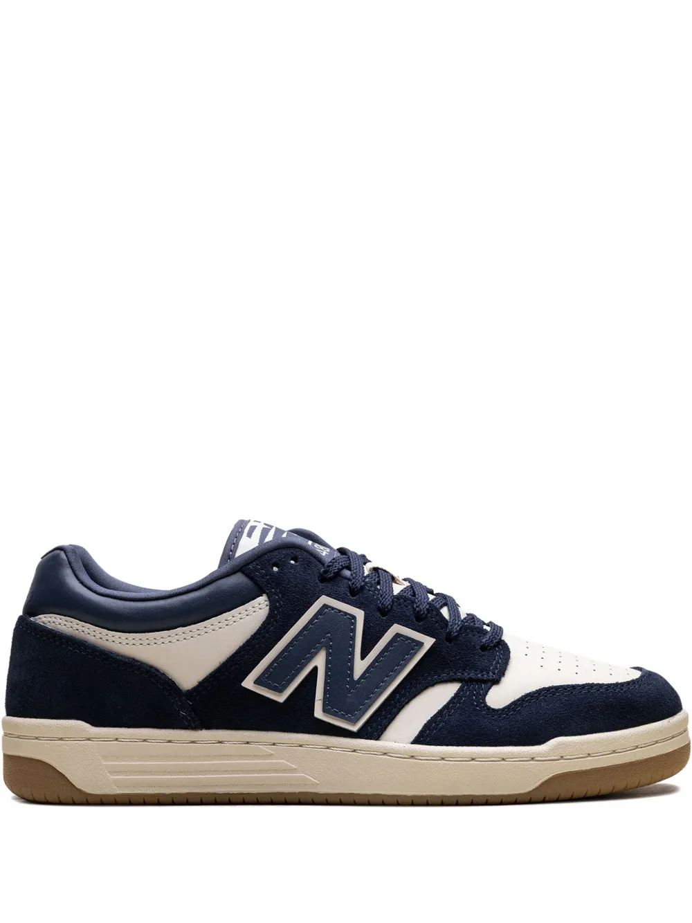 New Balance 480 suede leather trainers Blue
