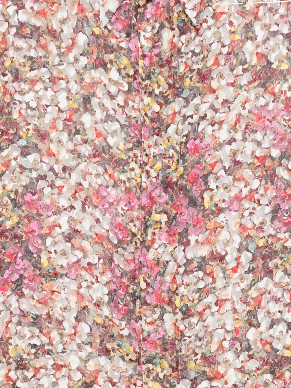 Sapio Floral-print Long-sleeve Shirt In Pink