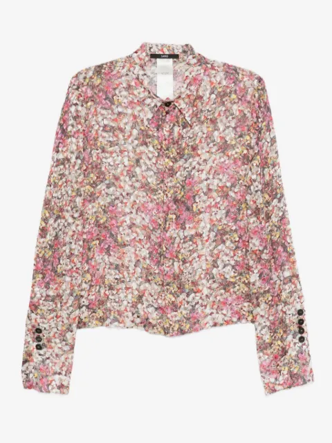 SAPIO camisa con estampado floral