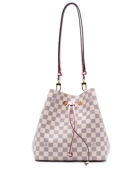 Louis Vuitton Pre-Owned 2019 Damier Azur Neonoe MM bucket bag