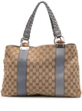 Gucci Pre-Owned 2016-2025 GG Canvas Bamboo Libeccio tote bag - Brown