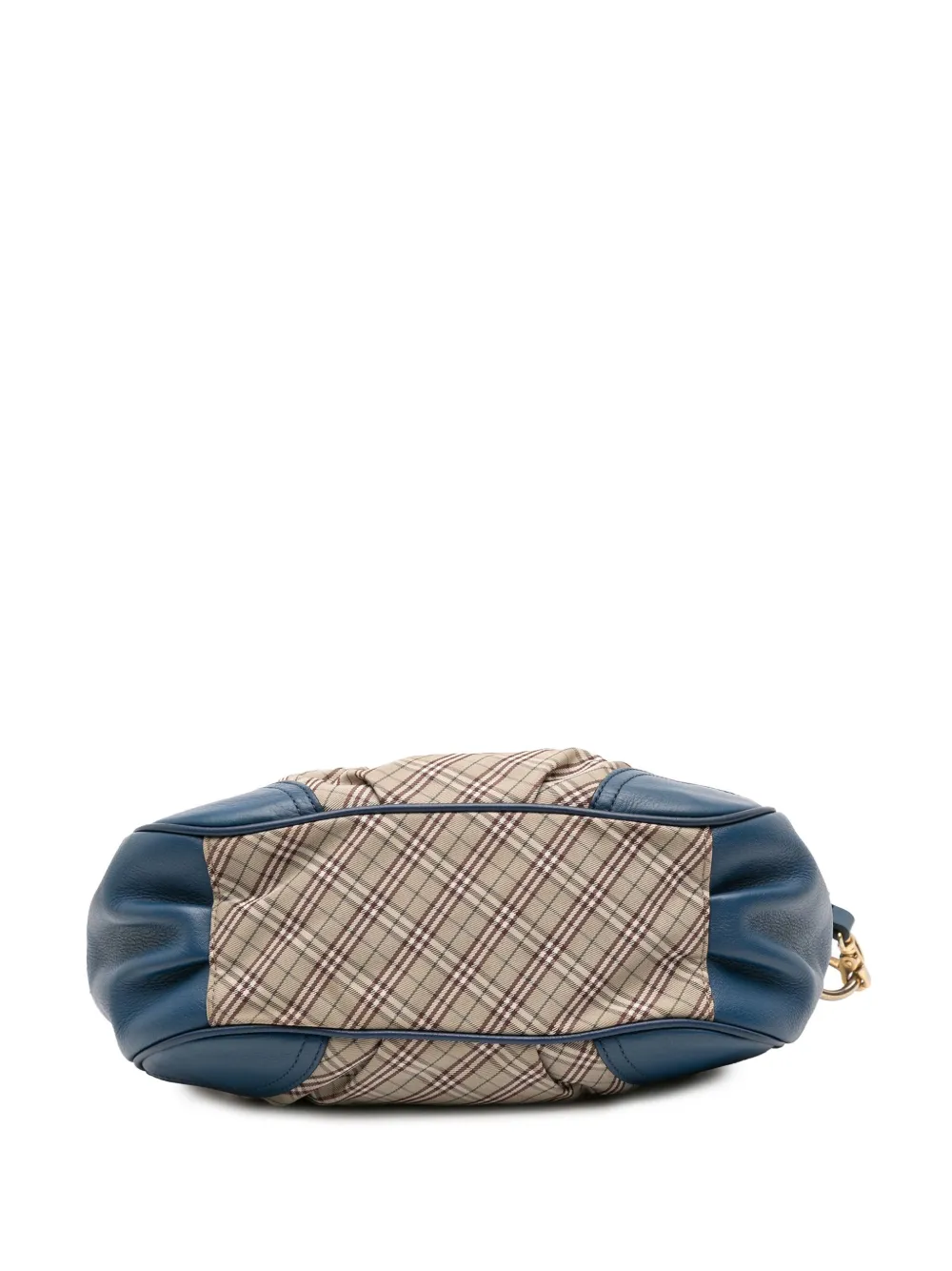 Pre-owned Burberry 2000-2017 Nova Check Canvas Crossbody Bag In Brown