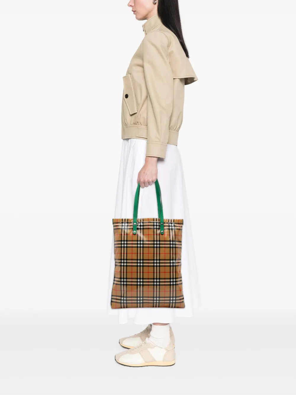 Burberry Pre-Owned 2000-2017 House Check Coated Canvas tote bag | Pre-Owned | Image 2