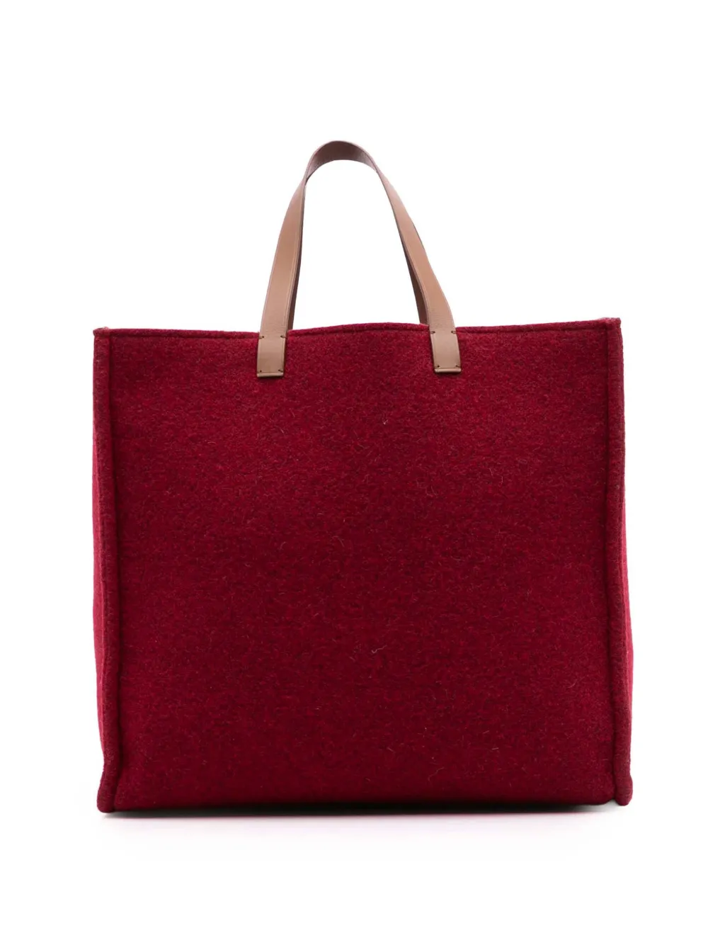 Fendi Pre-Owned 2010-2025 Felt Shopping tote bag | Red | Image 1