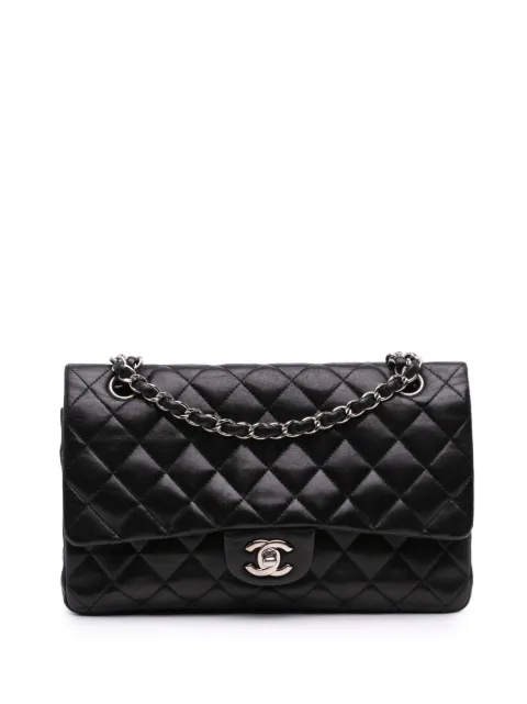 CHANEL Pre-Owned 2008-2009 Medium Classic Lambskin Double Flap shoulder bag