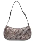 Burberry Pre-Owned 2000-2017 Nova Check Cutout Leather Accessory Pochette shoulder bag - Silver