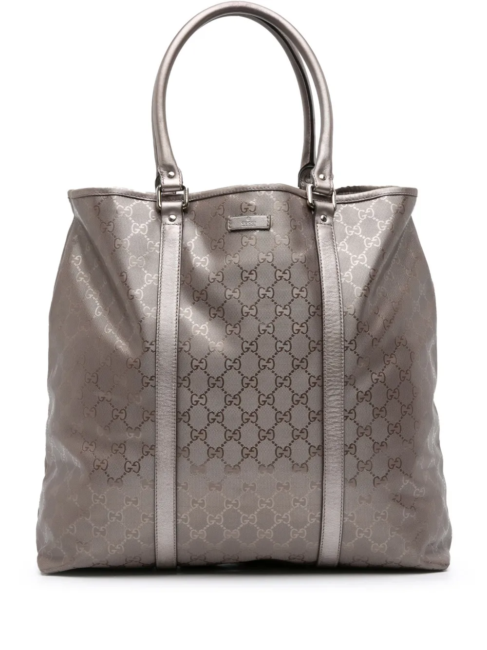 Gucci Pre-Owned 2016-2025 GG Imprime Joy Vertical tote bag | Grey | Image 1