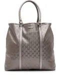 Gucci Pre-Owned 2016-2025 GG Imprime Joy Vertical tote bag - Grey
