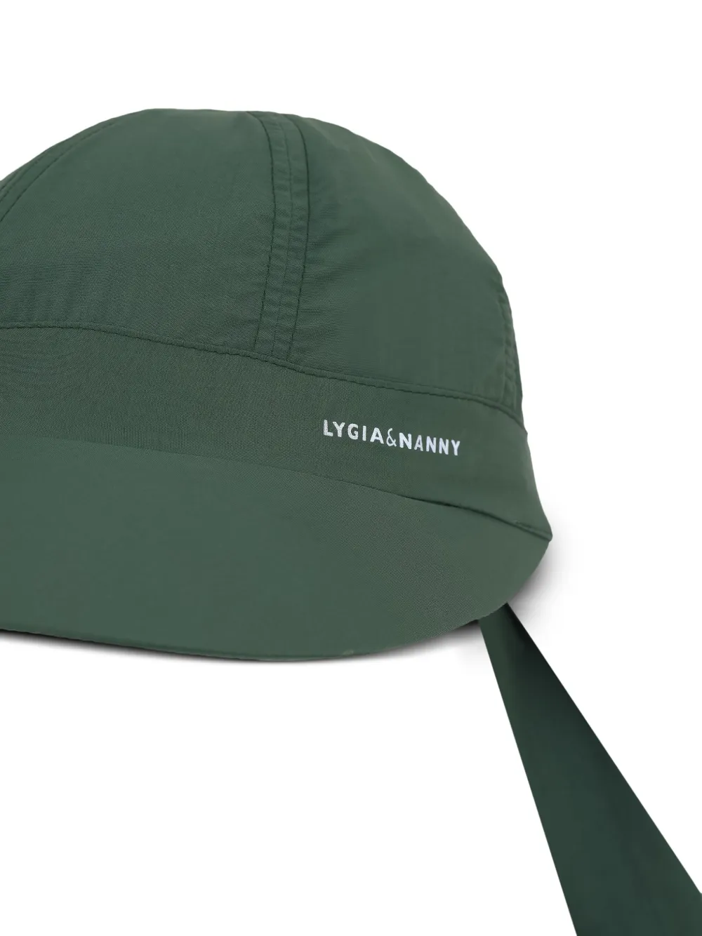 Lygia & Nanny Neck-tie Sun-hat In Green