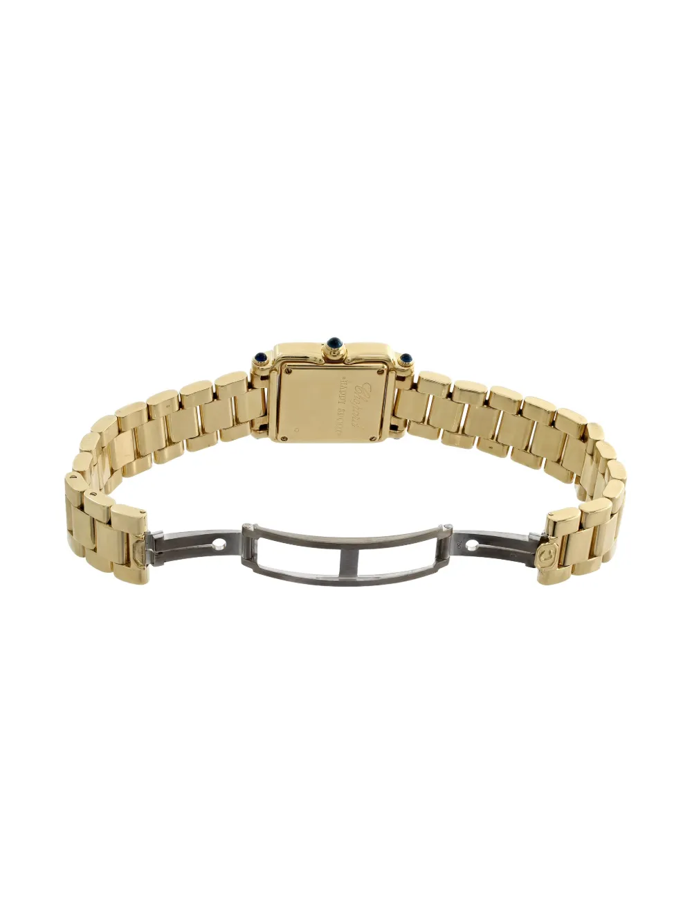 Pre-owned Chopard Happy Sport 23mm In White