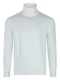 Malo turtleneck ribbed sweater - White