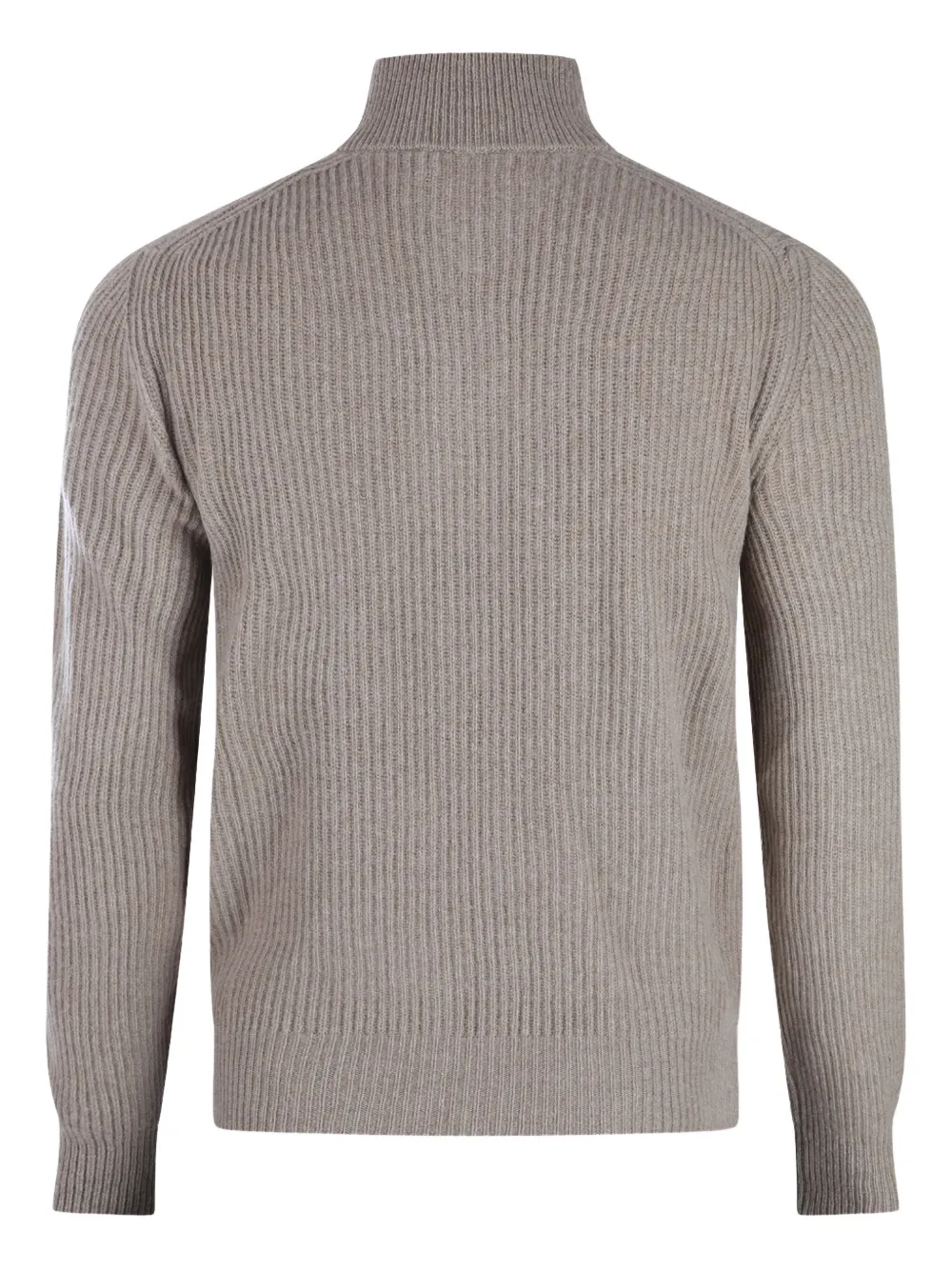 Lardini high-collar zip-up sweater | Knitted Sweaters | Image 2