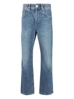BRUNELLO CUCINELLI デニムパンツ　ウエストゴム　Sサイズ Brunello Cucinelli デニムパンツ | ブルー | FARFETCH JP