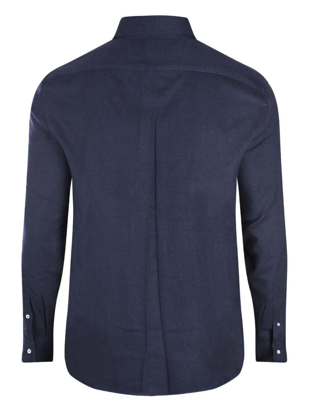 Brunello Cucinelli Katoenen flanellen overhemd - Blauw