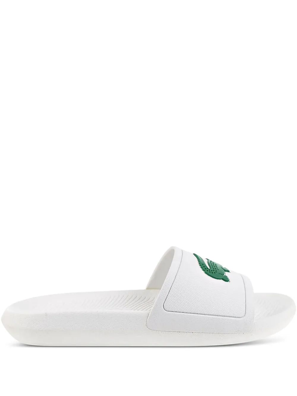 Lacoste Croco slippers Wit