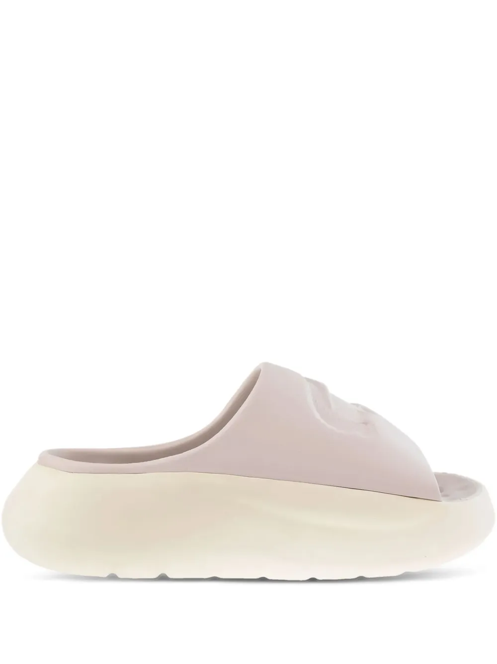 Lacoste Serve 3.0 platform slides White