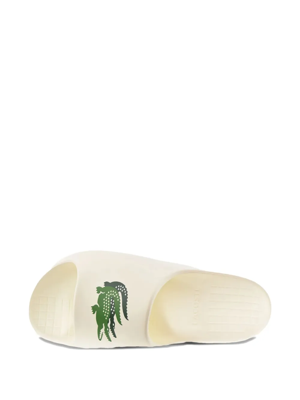 Lacoste Serve 2.0 slides OFF WHITE DARK GREEN