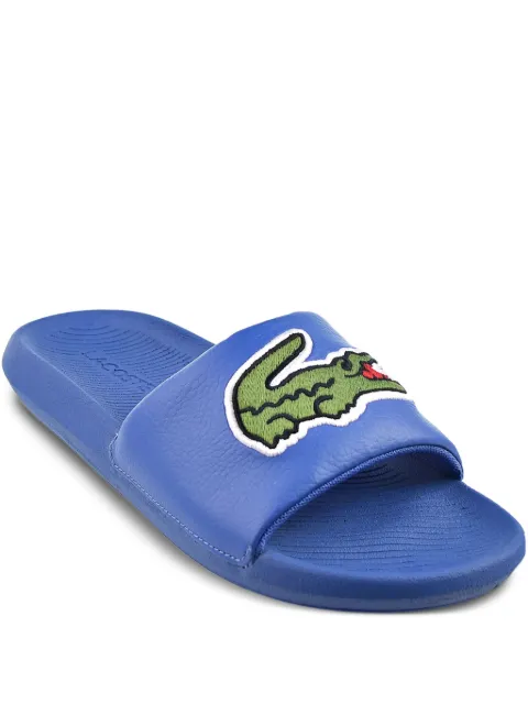 Lacoste Croco slides