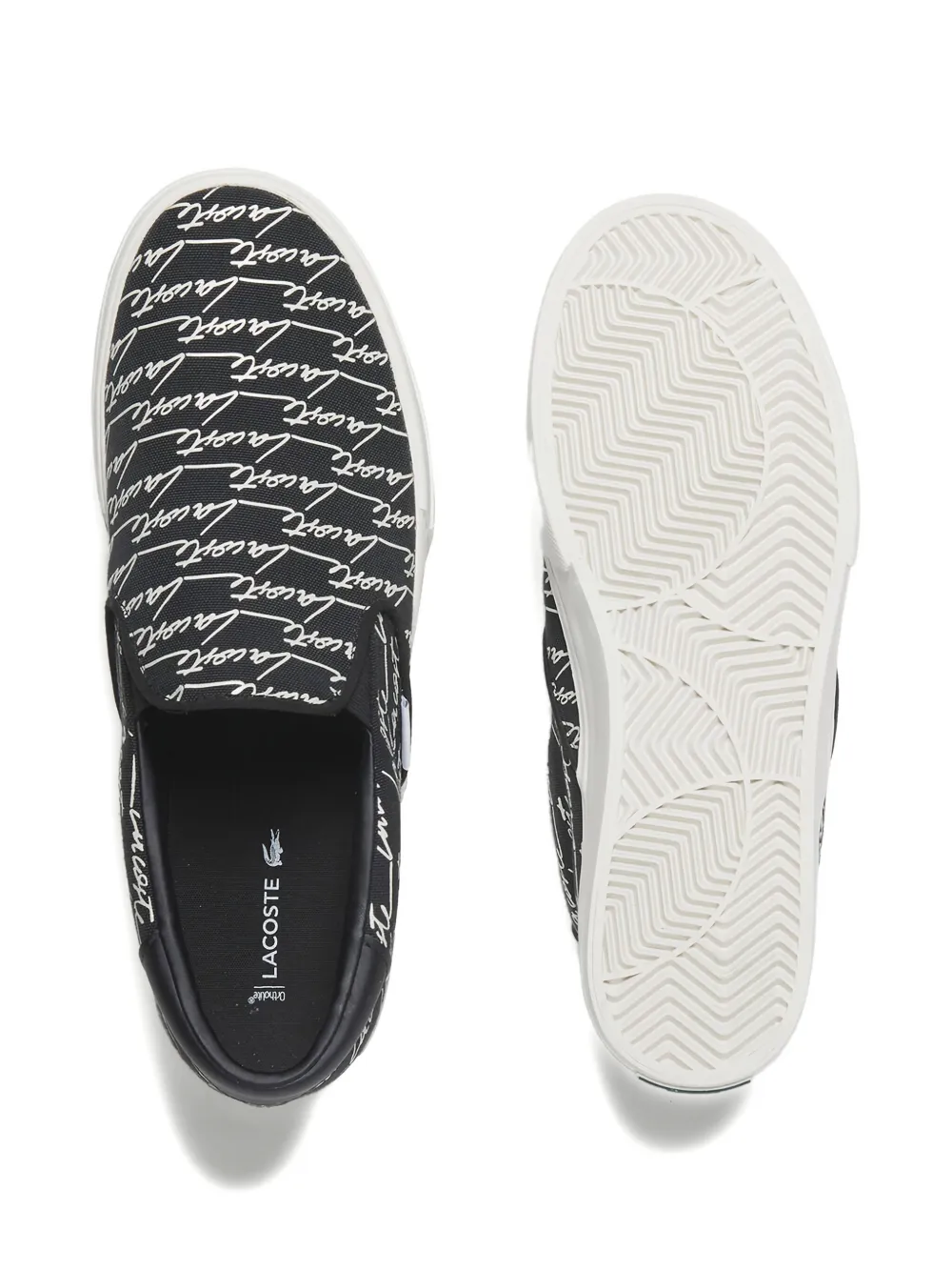 Lacoste Jump Serve Slip sneakers Zwart