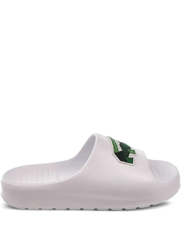 Lacoste Serve Slides White FARFETCH HK
