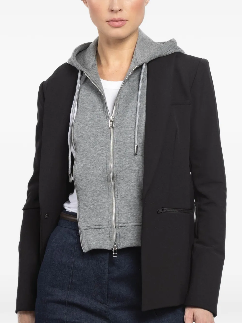 Veronica Beard Hoodie met print Grijs