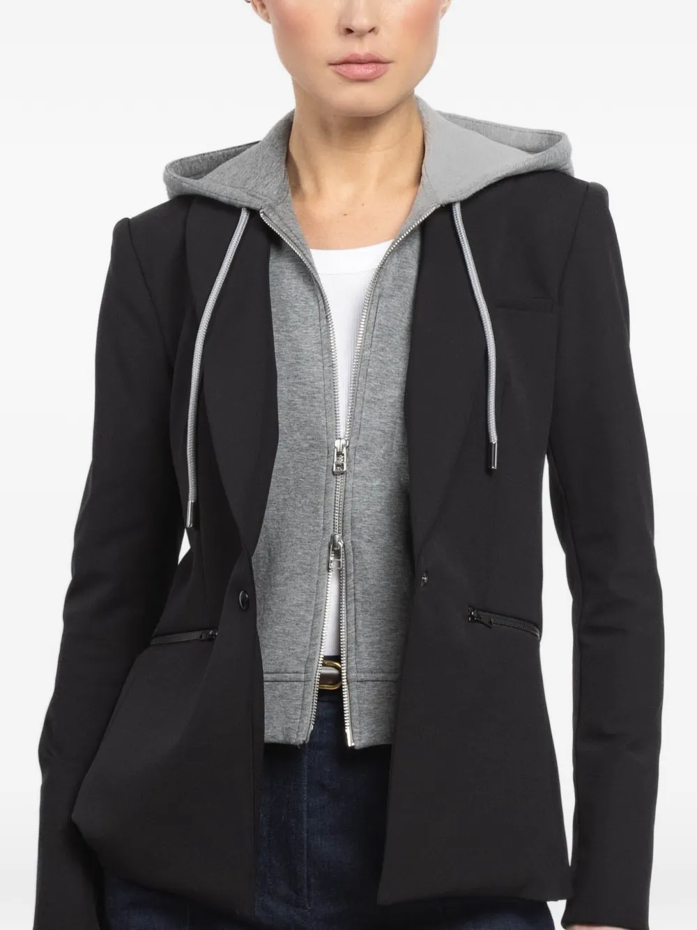 Veronica Beard Hoodie met print Grijs