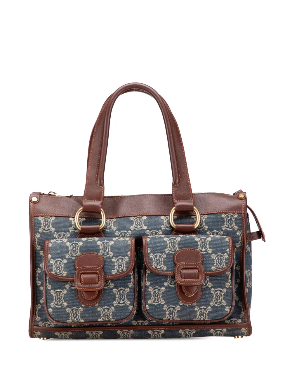 Celine Pre-Owned 2010 Macadam Denim tote bag | Blue | Image 1