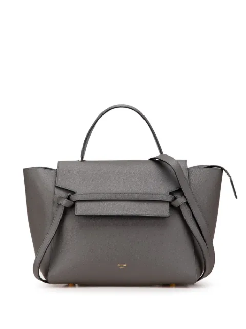 Celine Pre-Owned 2017 Mini Grained Calfskin Belt Bag satchel