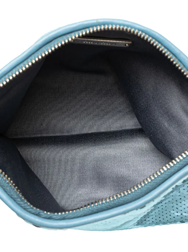 Miu Miu クラッチバッグ 青 スパンコール Miu Miu Pre-Owned 2010-2025 スパンコール クラッチバッグ
