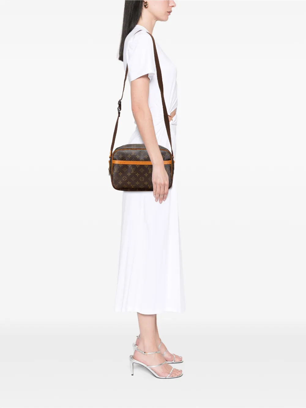 Louis Vuitton Pre-Owned 2003 Monogram Reporter PM crossbody bag | Pre-Owned | Image 2
