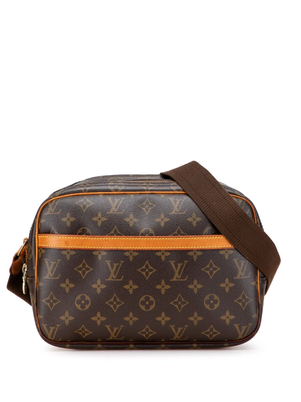 Louis Vuitton Pre-Owned 2003 Monogram Reporter PM crossbody bag | Brown | Image 1