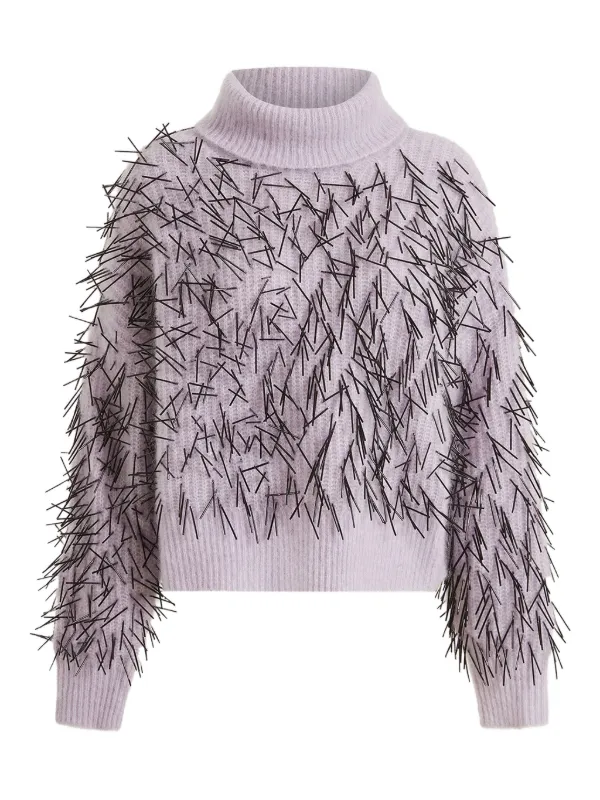 16Arlington Eldi Sweater in Purple