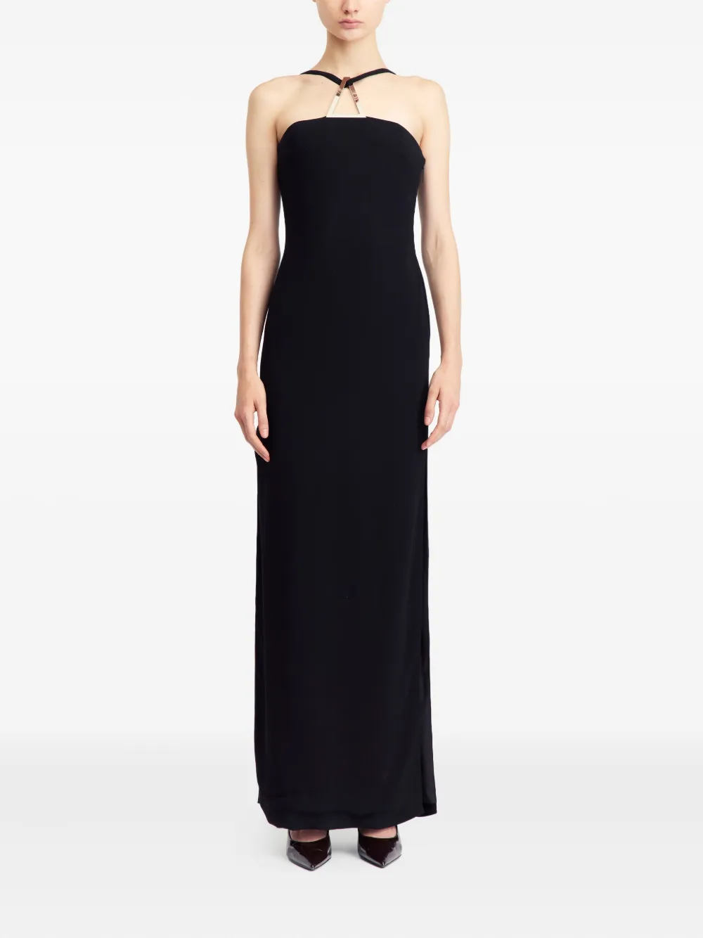 16arlington Ilian Crêpe Gown In Multi