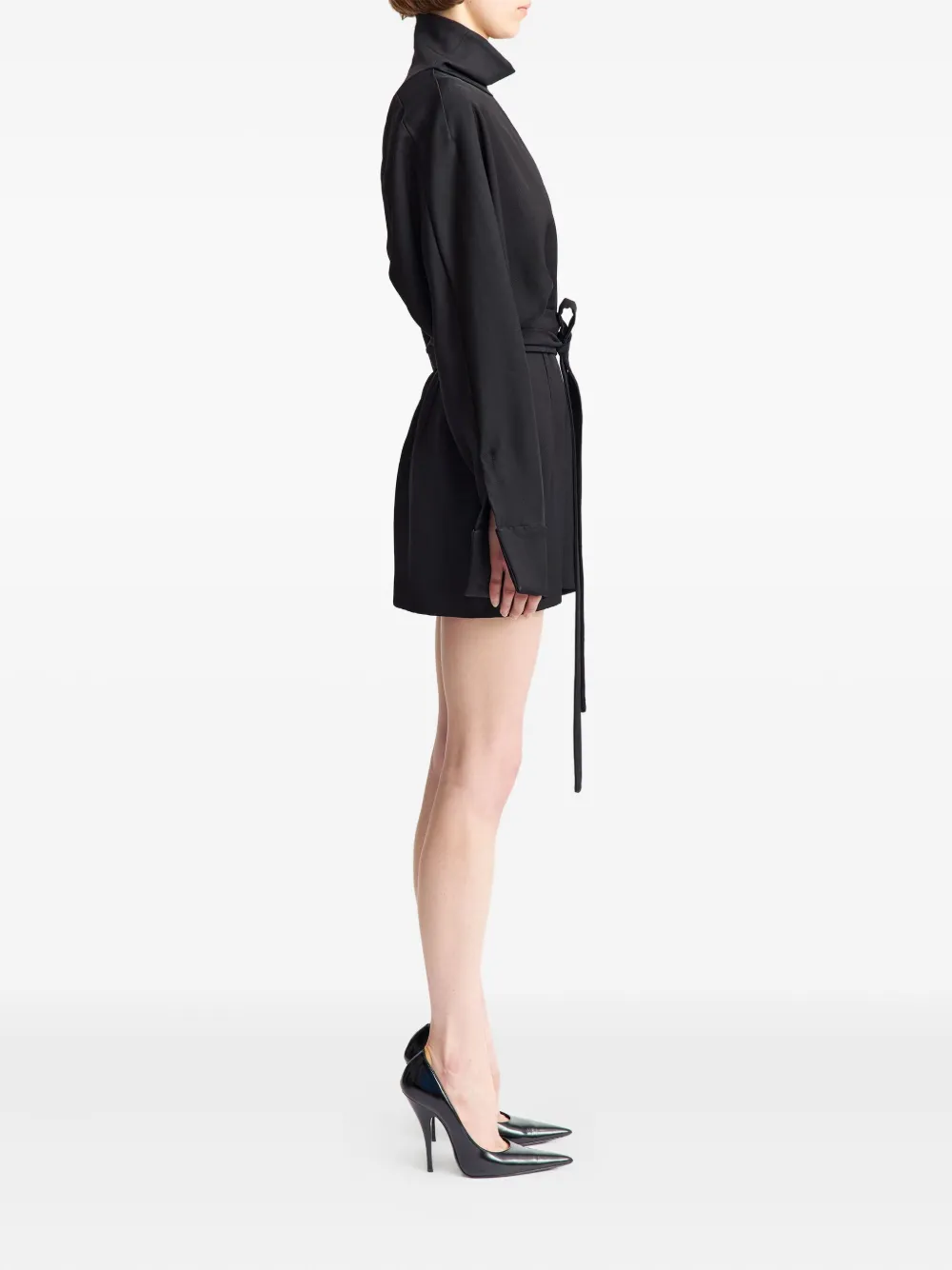 16arlington Ettora Mini Dress In Gray
